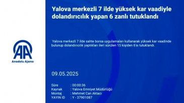 Bursa dahil 7 kentte büyük vurgun! Sahte yatırımla 600 bin...