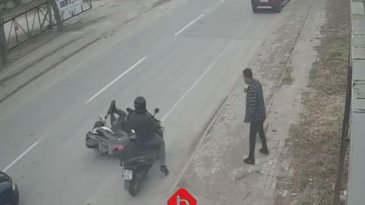 Bursa'da kazadan kaçarken kaza yaptı!