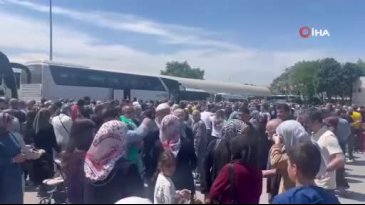 Bursa'dan kutsal topraklara yolculuk başladı!