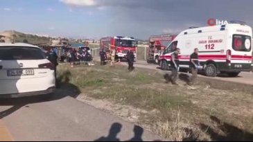 Yürekleri yakan kaza! Anne ve oğlu...