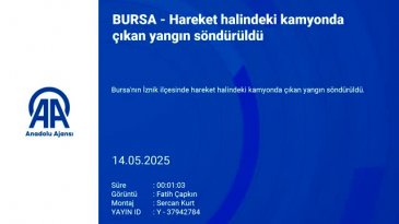Bursa karayollarında korkutan anlar! Alevler yükseldi...