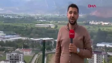 Bursa'da şaşırtan görüntü: Evine havadan gitti!