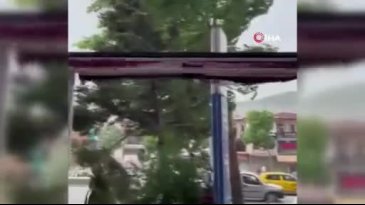 Bursa'da hava bir anda değişti