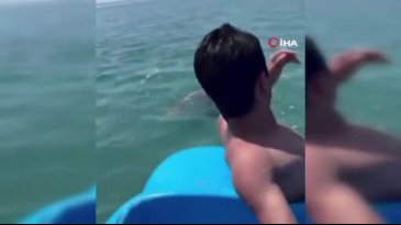 Denizde boğulmaktan son anda kurtarıldı