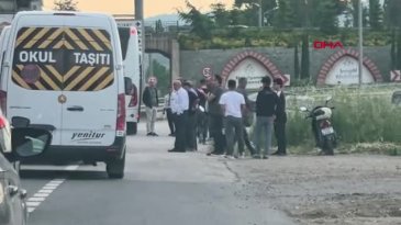 Bursa'da karşıdan karşıya geçerken canından oldu