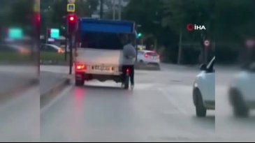Bursa'da ölümle dans! O anlar kamerada...