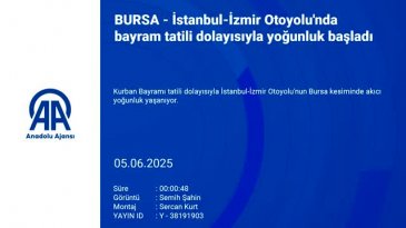 Bursa geçişinde bayram yoğunluğu havadan görüntülendi!