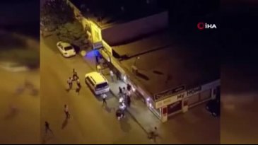 Taşlı sopalı kavga ve onlarca yaralı! Hepsi yabancı uyruklu