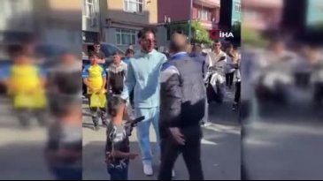 Klip çekimine mahalleli tepkisi! Vatandaşla rapçi arasında tartışma çıktı