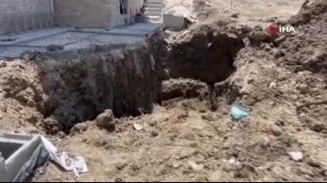 Atık su alt yapı çalışmaları sırasında göçük: 2 işçi öldü