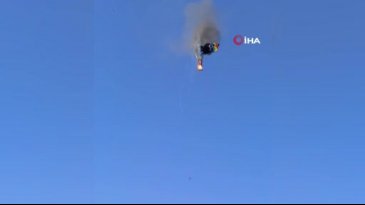 Sıcak hava balonu düştü: Ölüler var