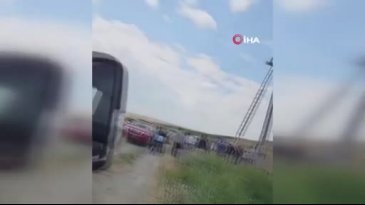 Trafoya çıkan çiftçiyi elektrik çarptı