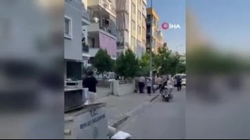 3. kattan aşağı kendini bıraktı! Yakınları sinir krizi geçirdi