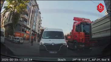 Bursa'da ilginç kaza! Ölümden döndü