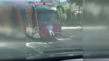 Bursa'da ölümle dans kamerada!