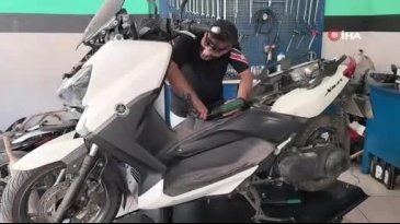Bursa'da yılmadan ceza yedi, kaza yapınca teşekkür etti!