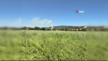 Bursa'da orman yangını! Alevler yükseliyor...