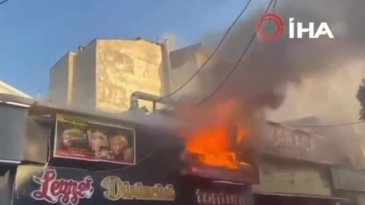 Bursa'nın göbeğindeki restoran yanıyor! - 4