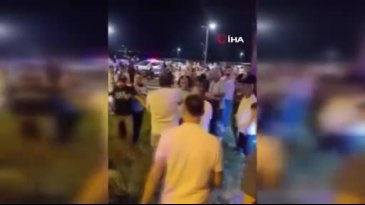 Bursa'da kaldırım kavgası kamerada! Arbede yaşandı...