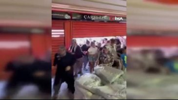 İndirimi görünce kendilerinden geçtiler!