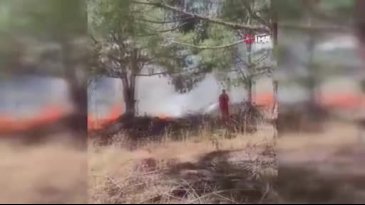 Bursa'da bir orman yangını daha! Ekipler müdahale ediyor...
