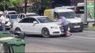 Bursa'da trafik terörü! Anbean kamerada...