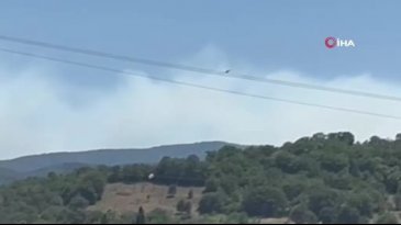 Bursa'da dumanlar yükselmeye devam ediyor! Bir orman yangını daha