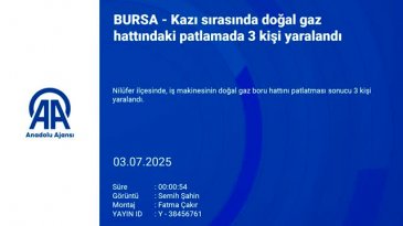 Bursa'da korkutan patlama! Yaralılar var