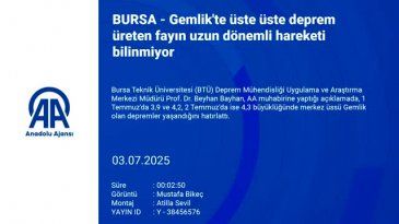 Bursa Gemlik için uyarı: 7 ve üzeri depreme hazır olun!