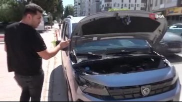 Ekspere götürdü şok oldu! Sıfır araç kabusu oldu