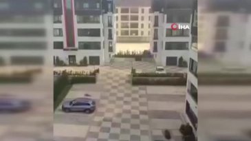 Bursa'da 10. kattan alevler yükseldi!
