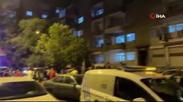Ses geldi, tüm apartman tahliye edildi!