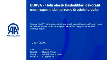 Bursa'da Kovid salgınında başladı mesleği oldu!