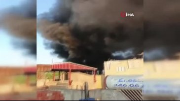 Bursa'da geri dönüşüm tesisinde yangın