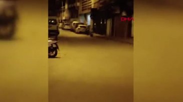 Bursa'da sokak ortasında mücadele!