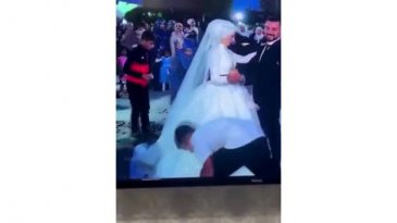 Çiftin düğünü kabusa döndü!