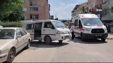 Bursa'da korkutan kaza: 2 yaralı