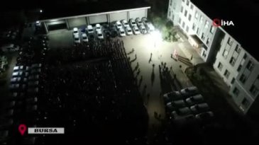 Marmara'nın en büyük uyuşturucu operasyonu Bursa'da gerçekleşti! Yüzlerce tutuklama...