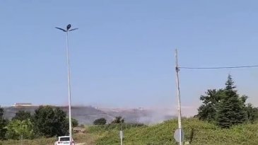 Bursa Nilüfer'de yangın! Dumanlar yükseliyor...
