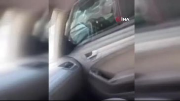 Bursa'da yol ortasında terör estirdi! Nefes kesen anlar...