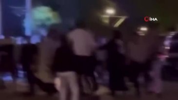 Bursa'da tekme tokat kavga! Gerginlik sokağa taştı...