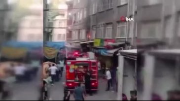 Bursa'da korku dolu anlar! Alevlerin arasından kurtardılar - 2