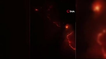 Belediye Başkanı yangının ortasına daldı!