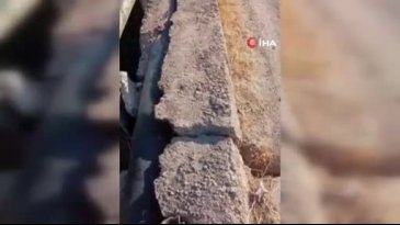 Bursa'da köprü meselesi! Beşik gibi sallanıyor...