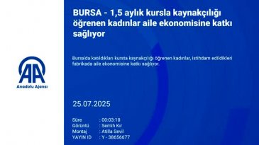 Bursa'da 1,5 aylık kursla kaynakçılığı öğrendiler