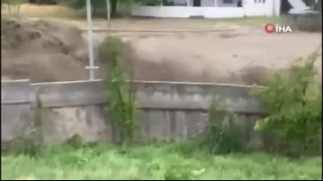 Selin geliş anı kamerada