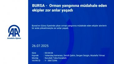 Bursa'da yangın bölgesine girişler yoğunluktan kapandı