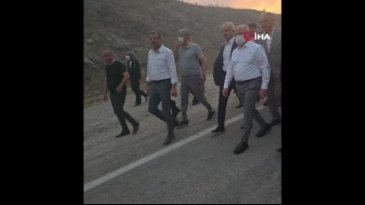 Yangın alarmı! Bakan Uraloğlu Bursa'da sahada...