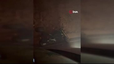 Bursa'da alevlerin arasından böyle kurtuldular!