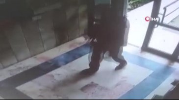 Kediye eziyet eden cani enselendi!